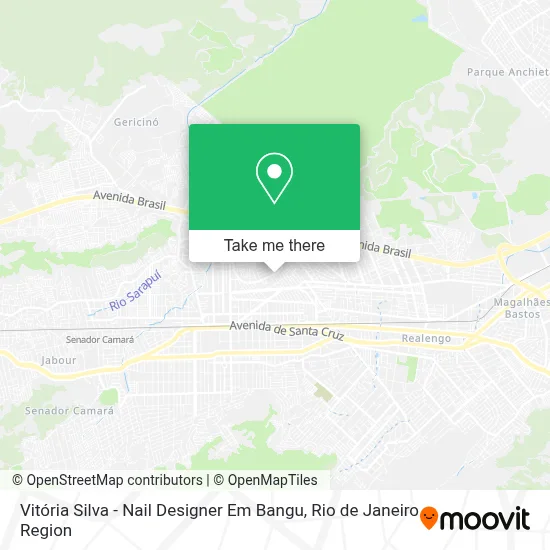 Vitória Silva - Nail Designer Em Bangu map