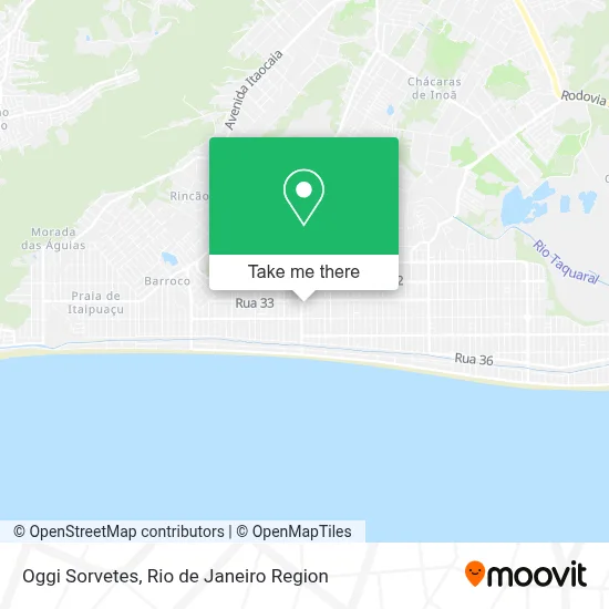 Oggi Sorvetes map