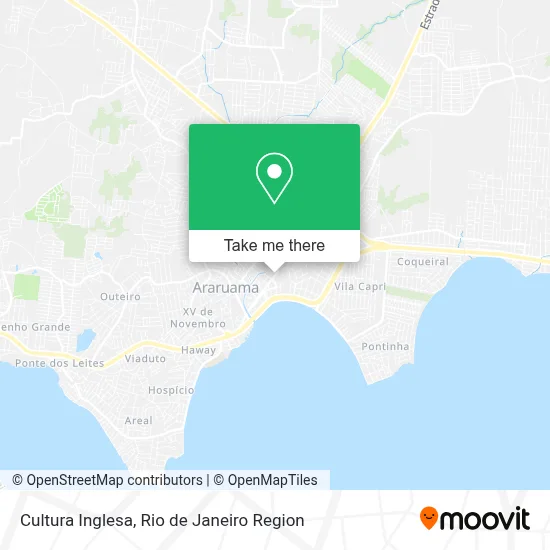 Cultura Inglesa map