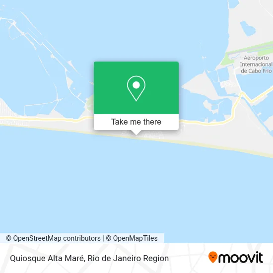 Quiosque Alta Maré map