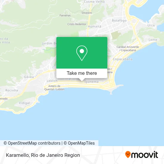 Karamello map