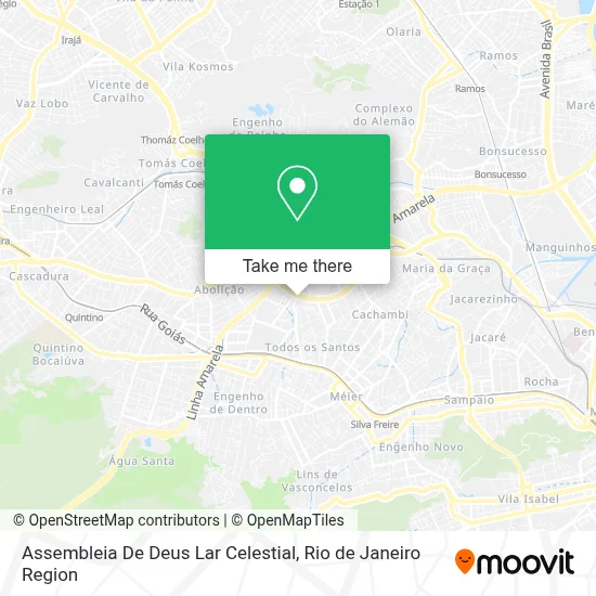 Assembleia De Deus Lar Celestial map