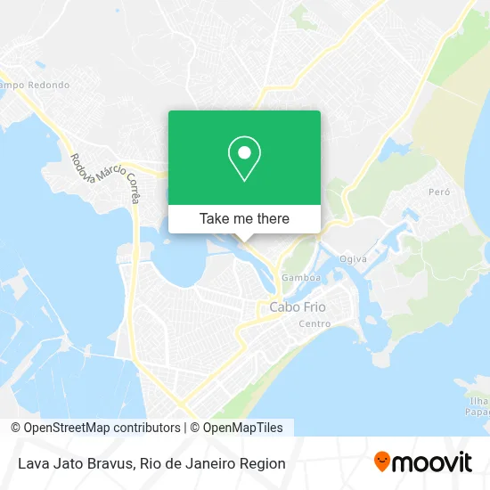Lava Jato Bravus map