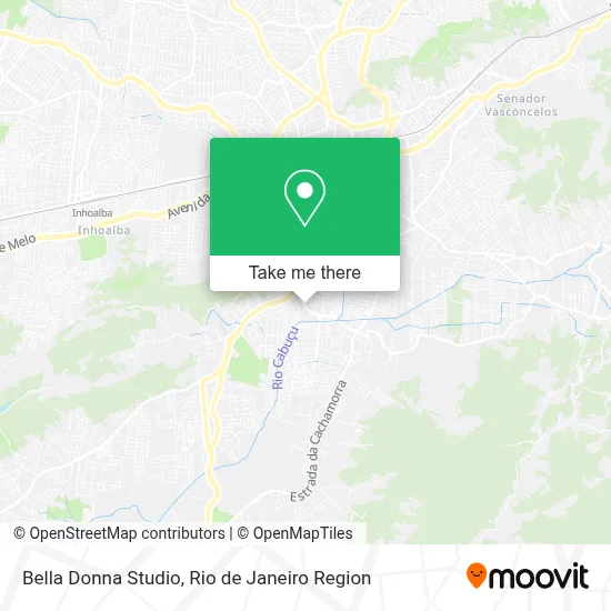 Bella Donna Studio map
