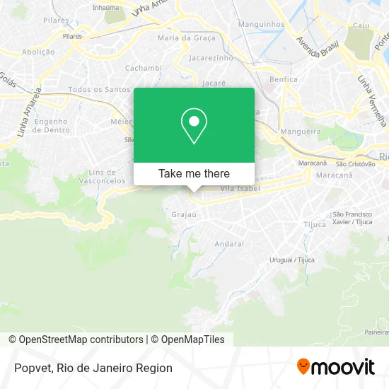 Popvet map