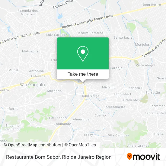 Restaurante Bom Sabor map