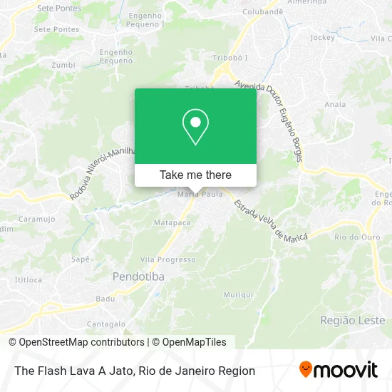 The Flash Lava A Jato map
