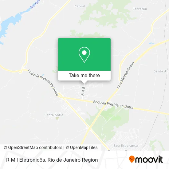 R-Mil Eletronicôs map
