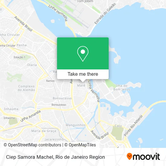 Ciep Samora Machel map