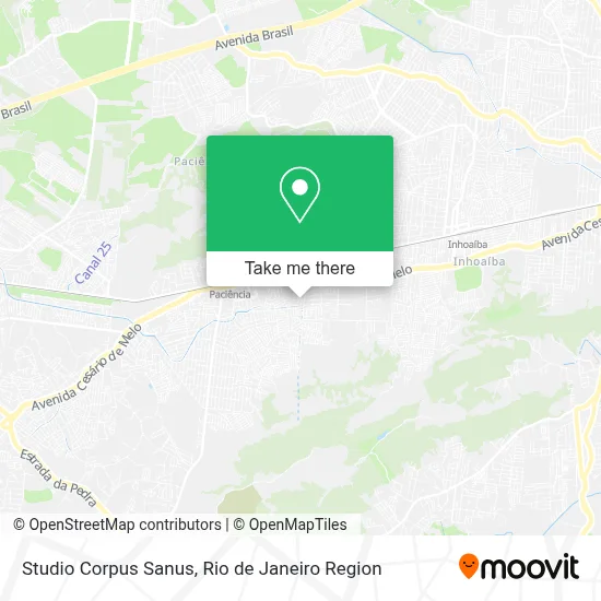 Studio Corpus Sanus map