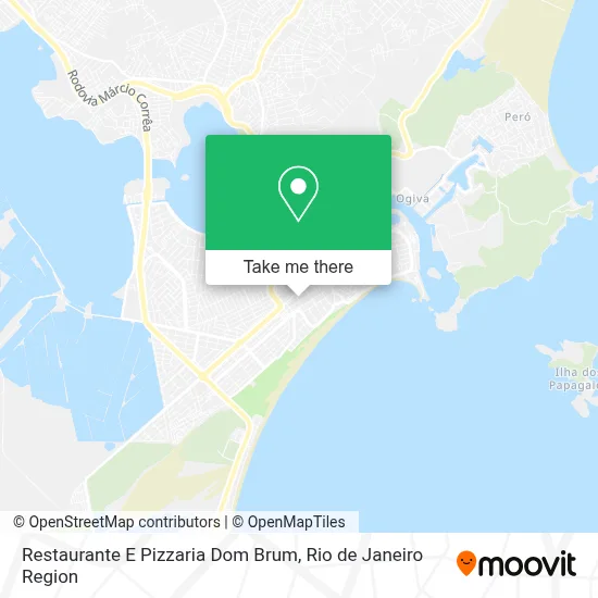 Restaurante E Pizzaria Dom Brum map