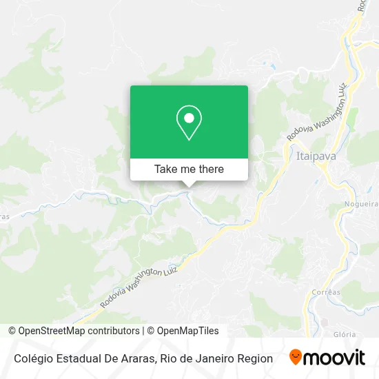 Colégio Estadual De Araras map