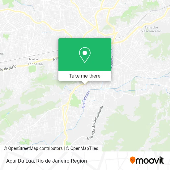 Açaí Da Lua map