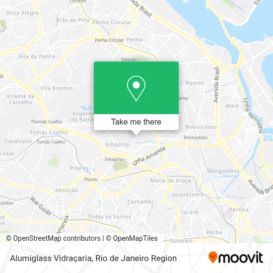 Alumiglass Vidraçaria map