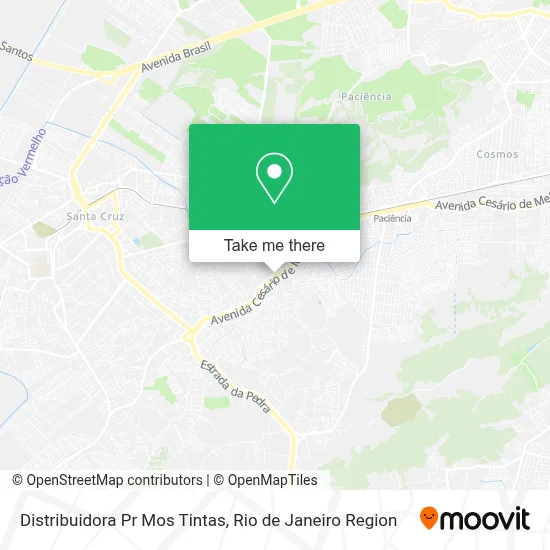Distribuidora Pr Mos Tintas map