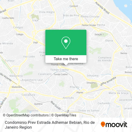 Condominio Prev Estrada Adhemar Bebian map