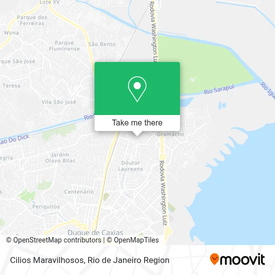 Cilios Maravilhosos map