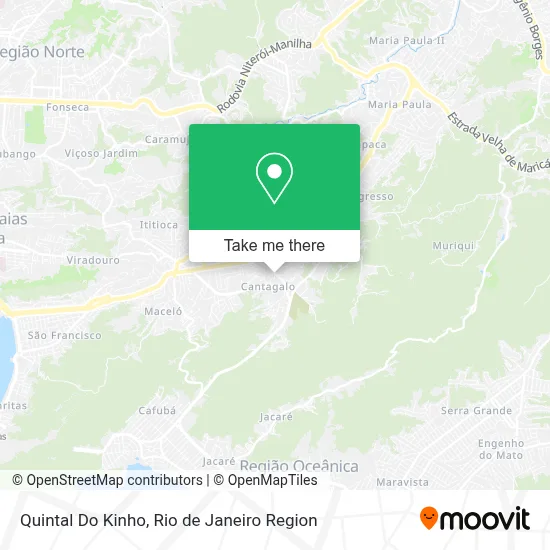Quintal Do Kinho map
