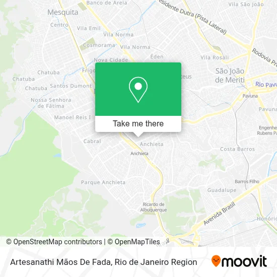 Artesanathi Mãos De Fada map