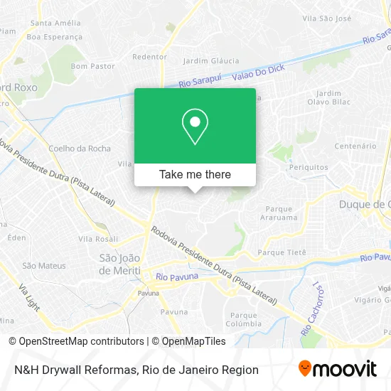 N&H Drywall Reformas map