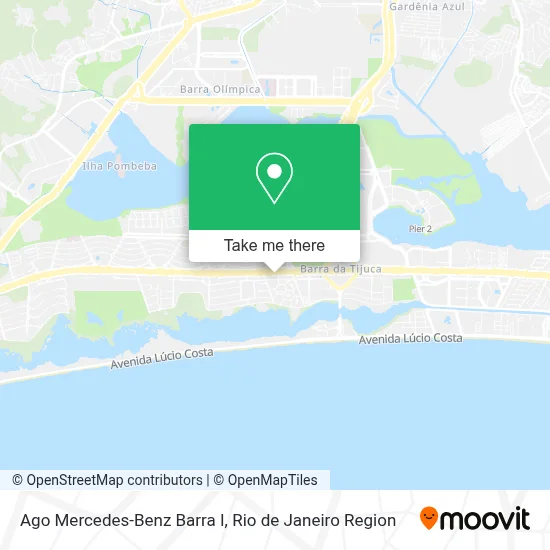 Ago Mercedes-Benz Barra I map