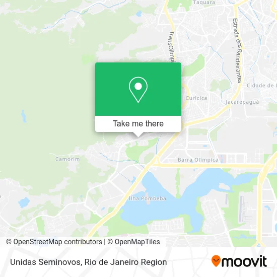Unidas Seminovos map
