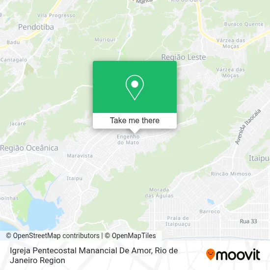 Igreja Pentecostal Manancial De Amor map