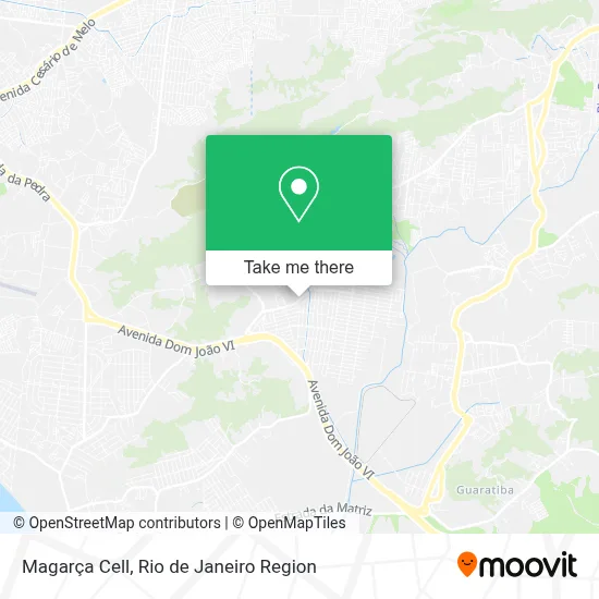 Magarça Cell map