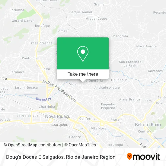 Doug's Doces E Salgados map
