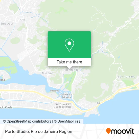 Porto Studio map