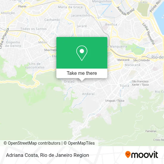 Adriana Costa map