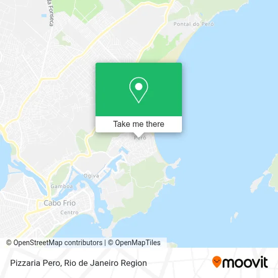 Pizzaria Pero map