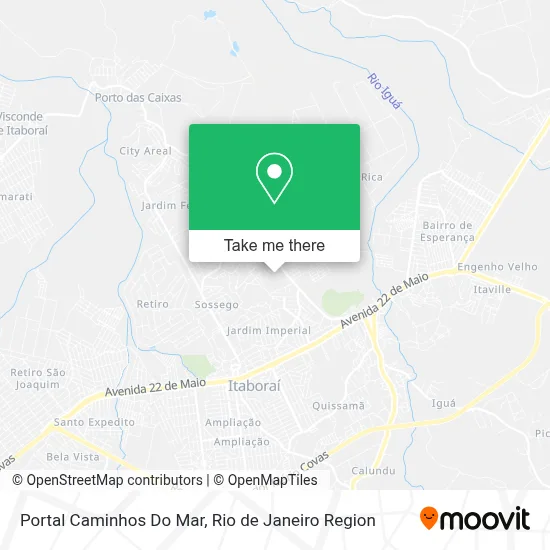 Portal Caminhos Do Mar map
