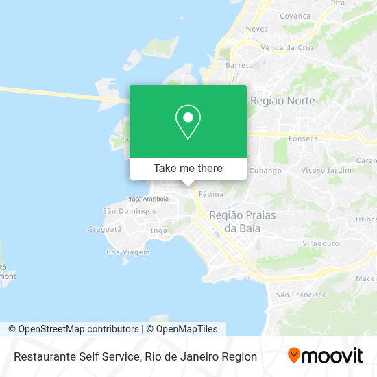 Restaurante Self Service map