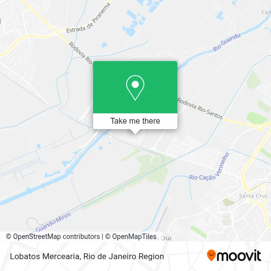 Lobatos Mercearia map