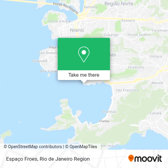 Espaço Froes map