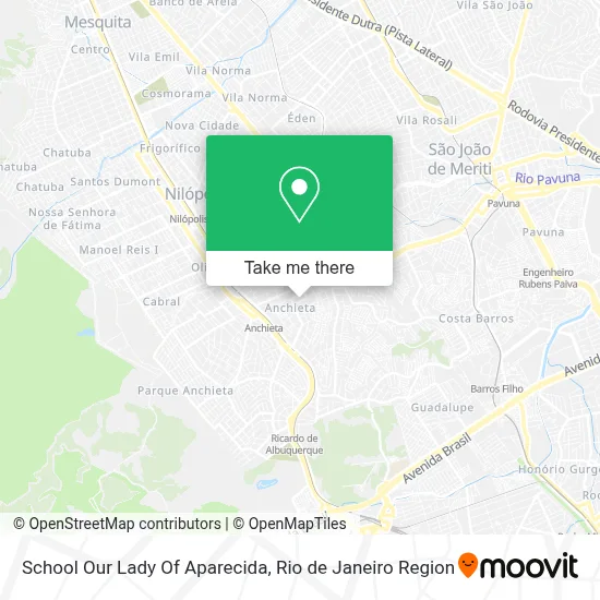 School Our Lady Of Aparecida map