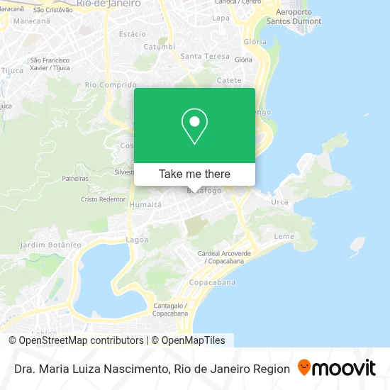 Dra. Maria Luiza Nascimento map