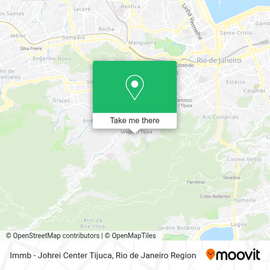 Immb - Johrei Center Tijuca map