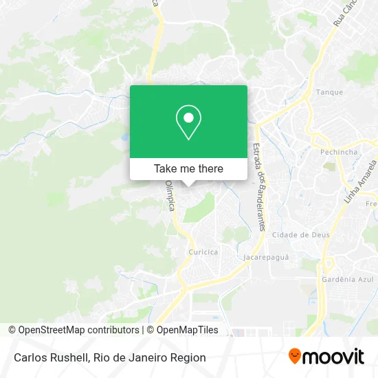 Carlos Rushell map