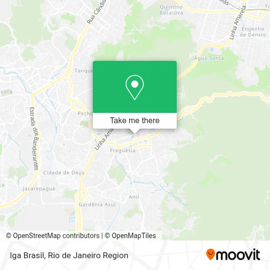 Iga Brasil map
