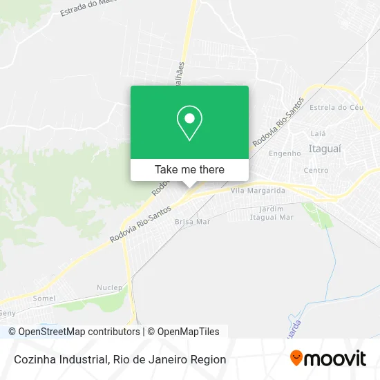 Cozinha Industrial map