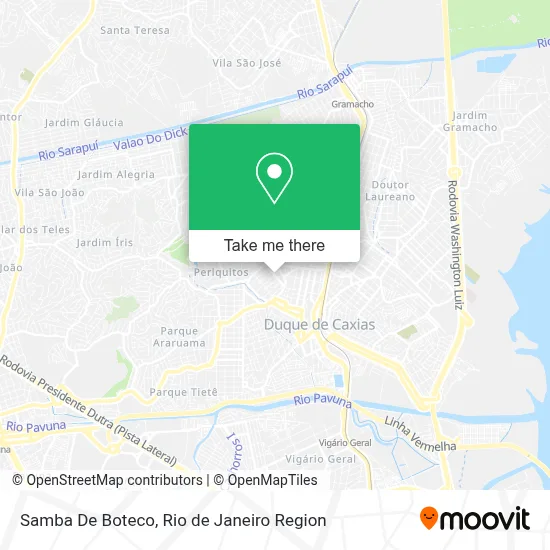 Samba De Boteco map