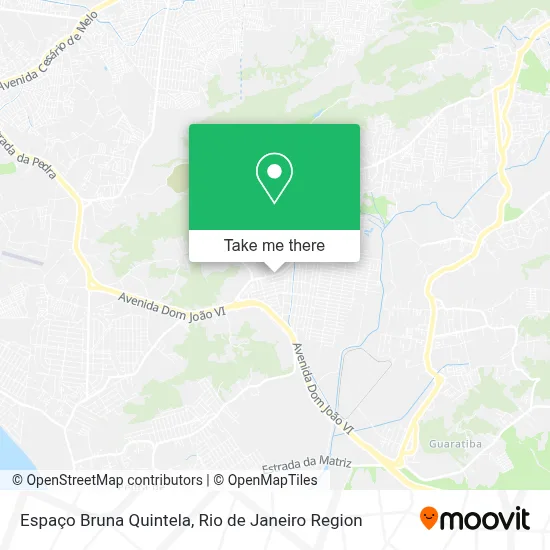 Espaço Bruna Quintela map