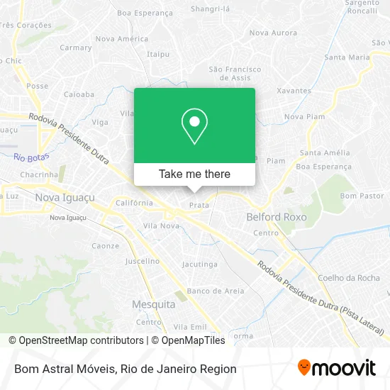 Bom Astral Móveis map