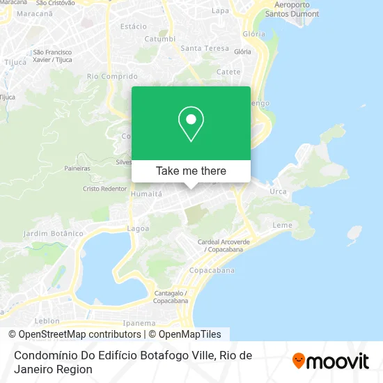 Condomínio Do Edifício Botafogo Ville map