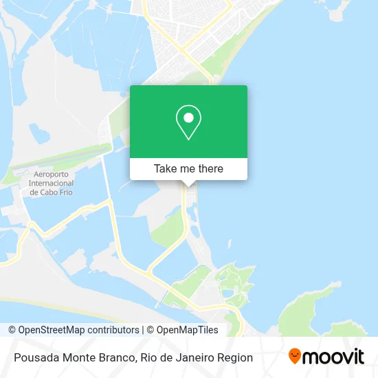 Pousada Monte Branco map