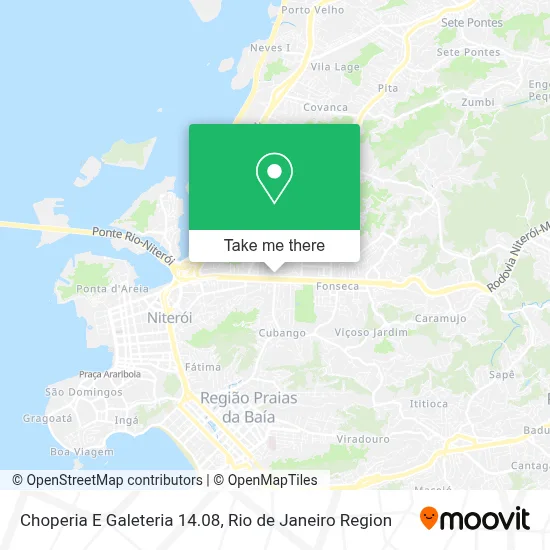 Choperia E Galeteria 14.08 map