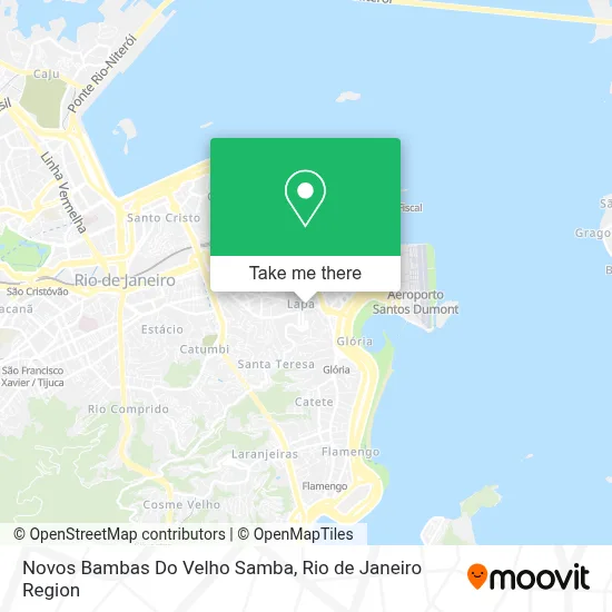 Novos Bambas Do Velho Samba map