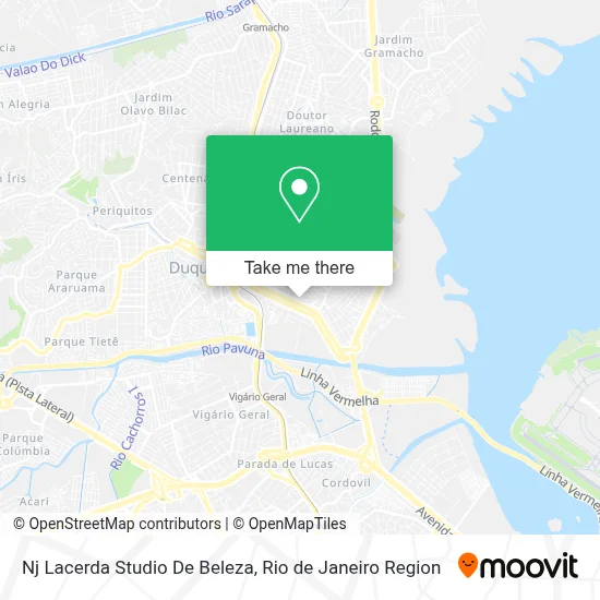 Nj Lacerda Studio De Beleza map